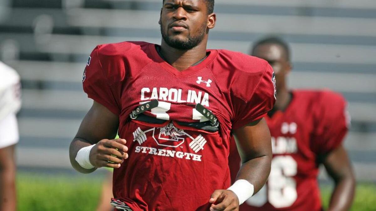 
South Carolina running back David Williams
