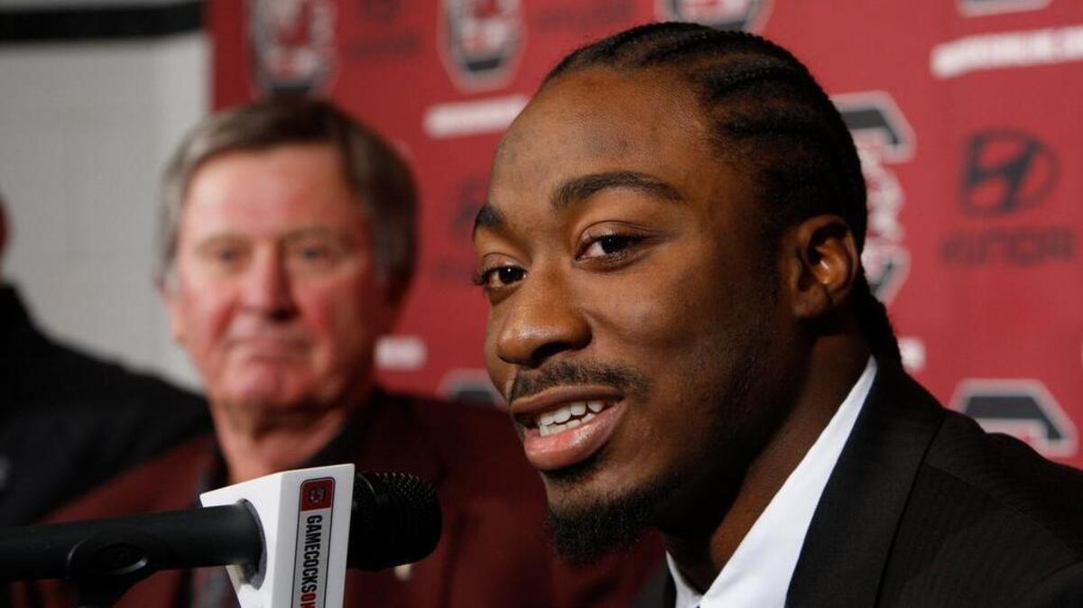 Marcus Lattimore was a star running back at South Carolina from 2010-12