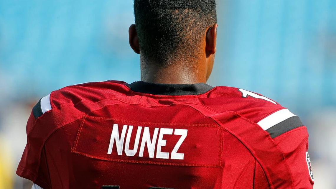 
Steve Spurrier said Lorenzo Nunez could make his college debut this Saturday.
