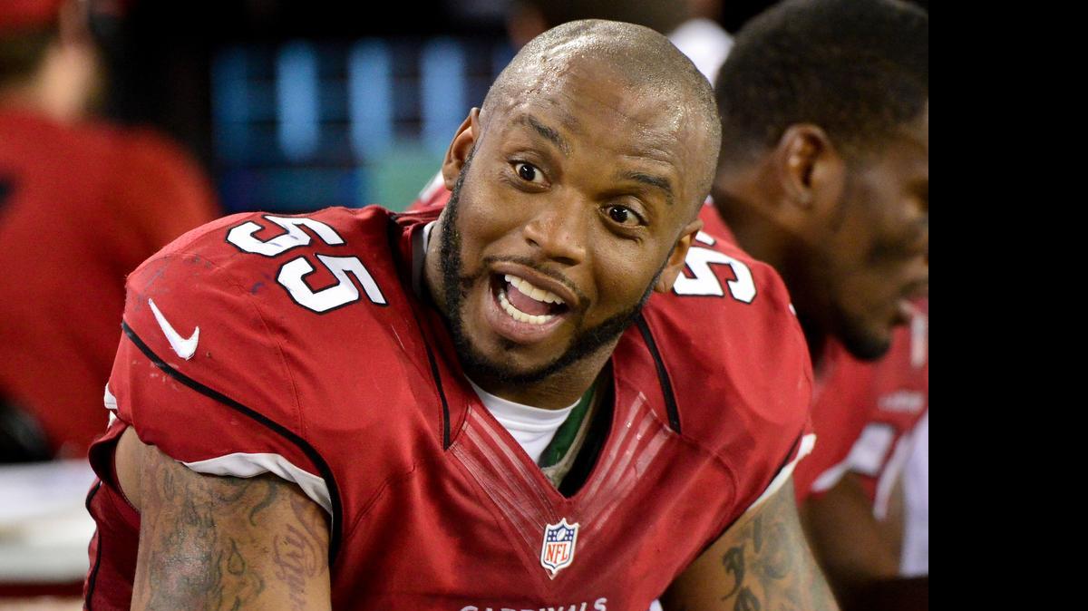 
John Abraham (55) with the Arizona Cardinals 
