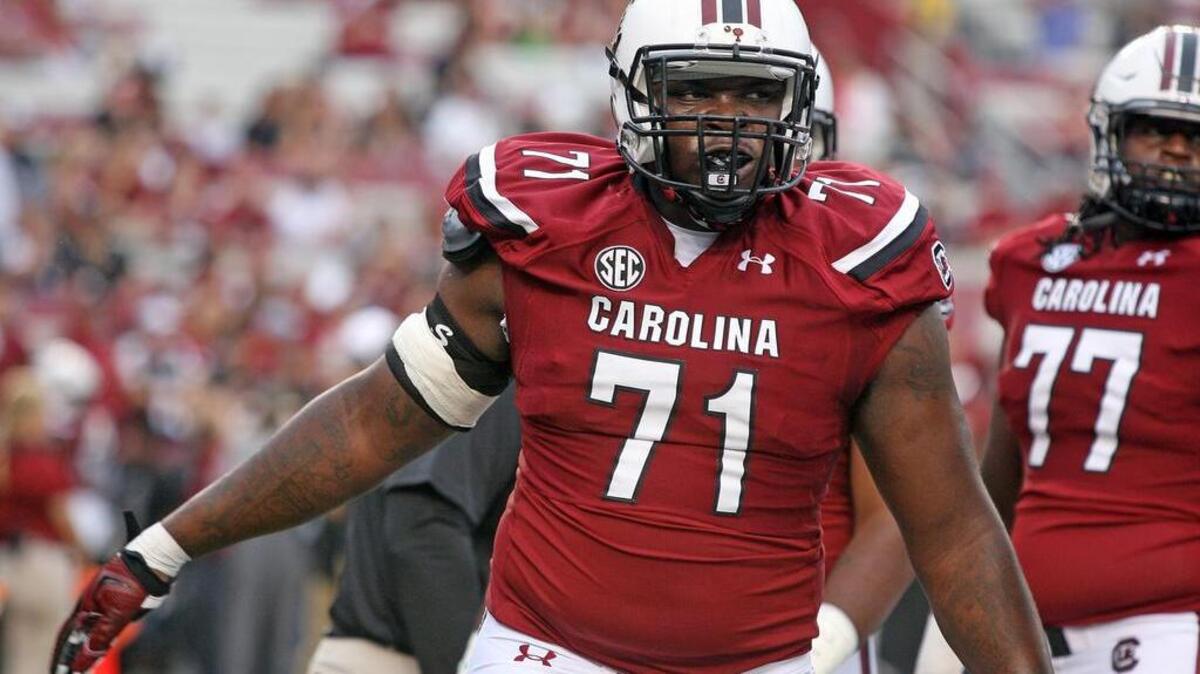 
South Carolina’s Brandon Shell is one of the highest-rated recruits in the Gamecocks’ starting lineup
