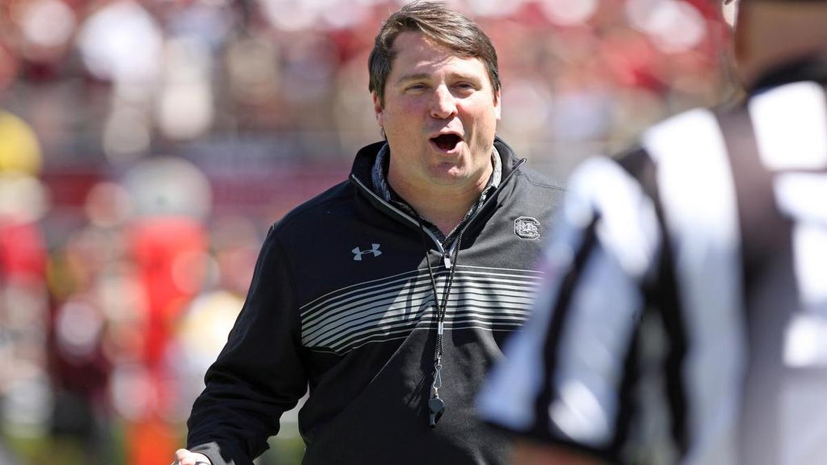 South Carolina coach Will Muschamp