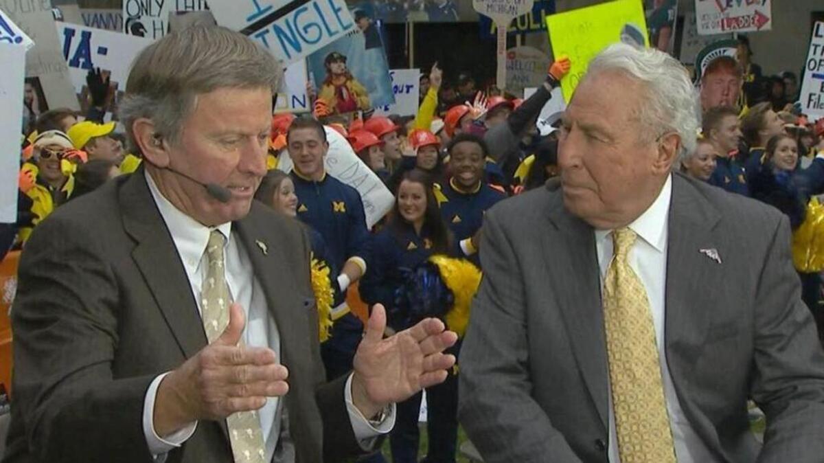 
Ex-South Carolina coach Steve Spurrier on ESPN Gameday
