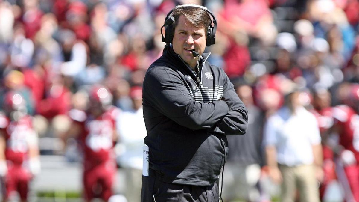 South Carolina coach Will Muschamp