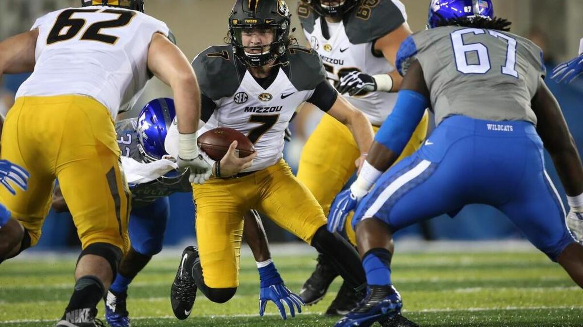 
Missouri quarterback Maty Mauk
