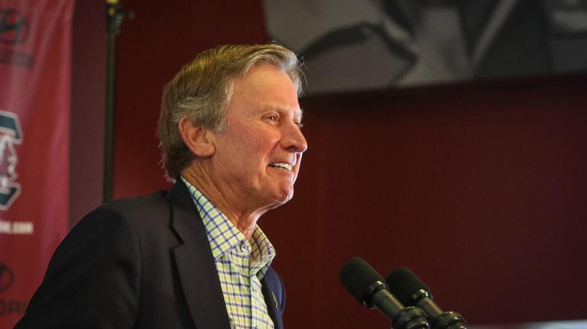 Former South Carolina head football coach Steve Spurrier