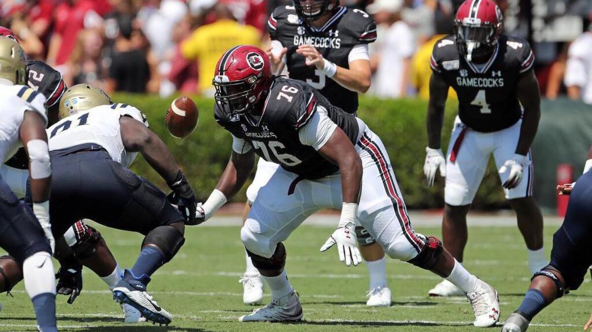 South Carolina football’s Jordan Rhodes