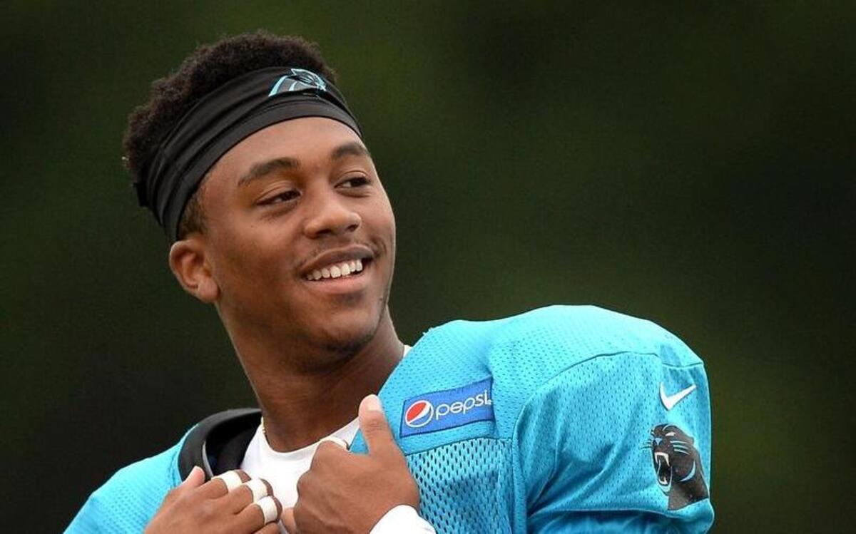 Carolina Panthers wide receiver Damiere Byrd