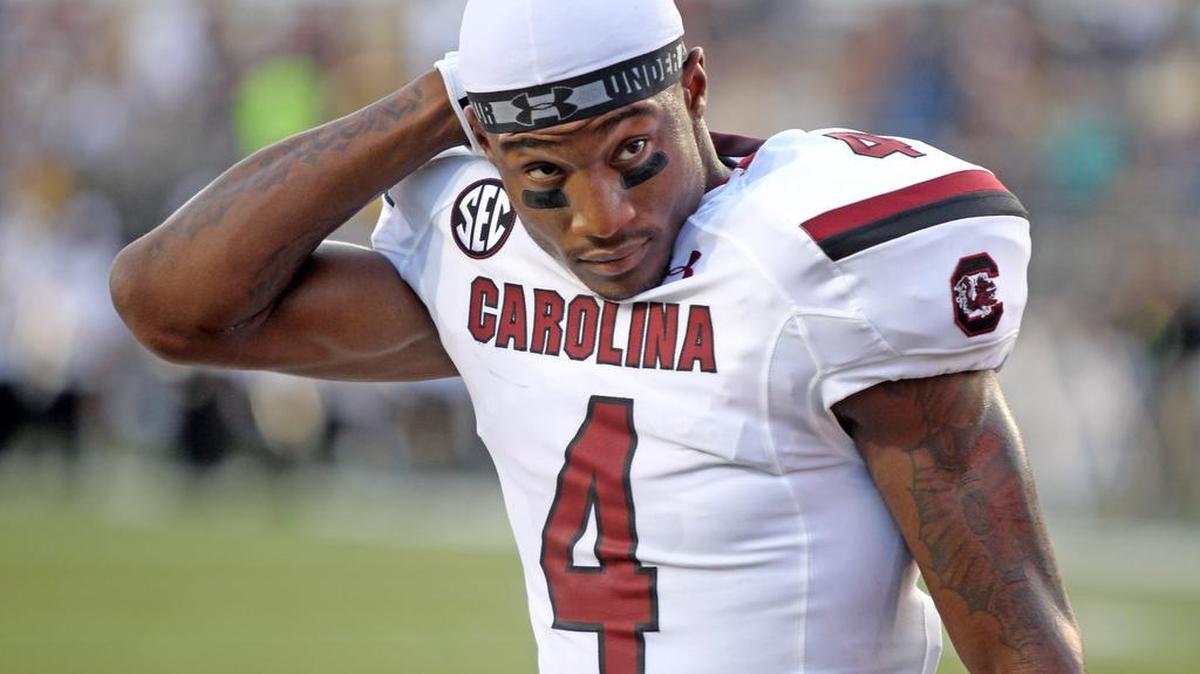 
Former South Carolina wide receiver Shaq Roland.
