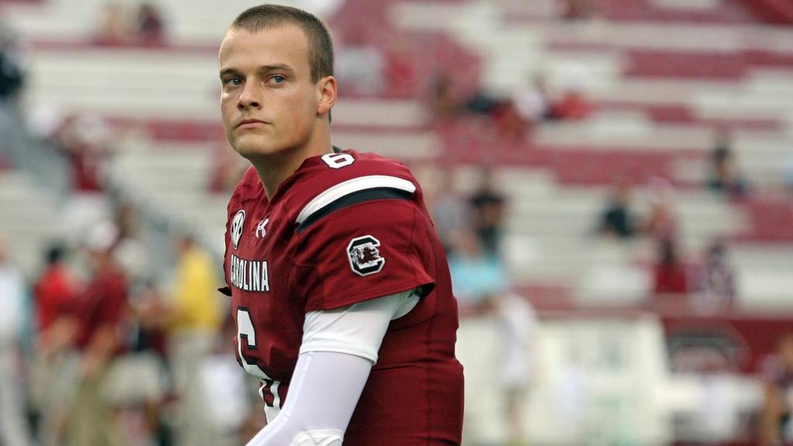 
South Carolina's Connor Mitch
