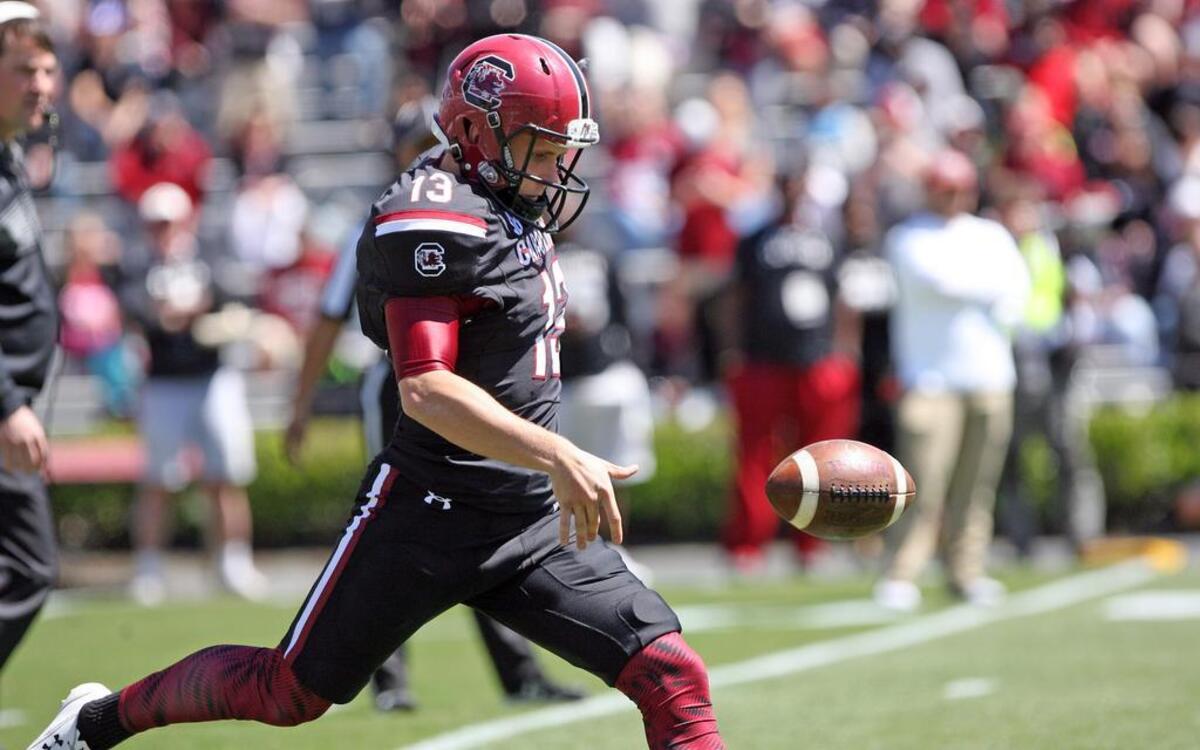 South Carolina punter Sean Kelly