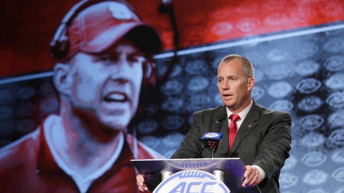 North Carolina State head coach Dave Doeren is optimistic about his team.
