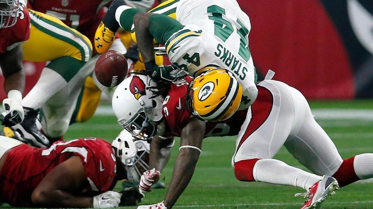 Former Gamecock D.J. Swearinger and the Cardinals will host the Packers in the NFL Playoff on Saturday. Swearinger forced a fumble when the teams played in the regular season.