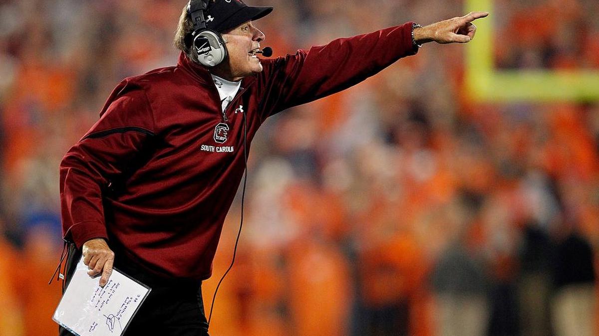 
Steve Spurrier beat the Clemson Tigers six times in 10 years, including an unprecedented five straight.
