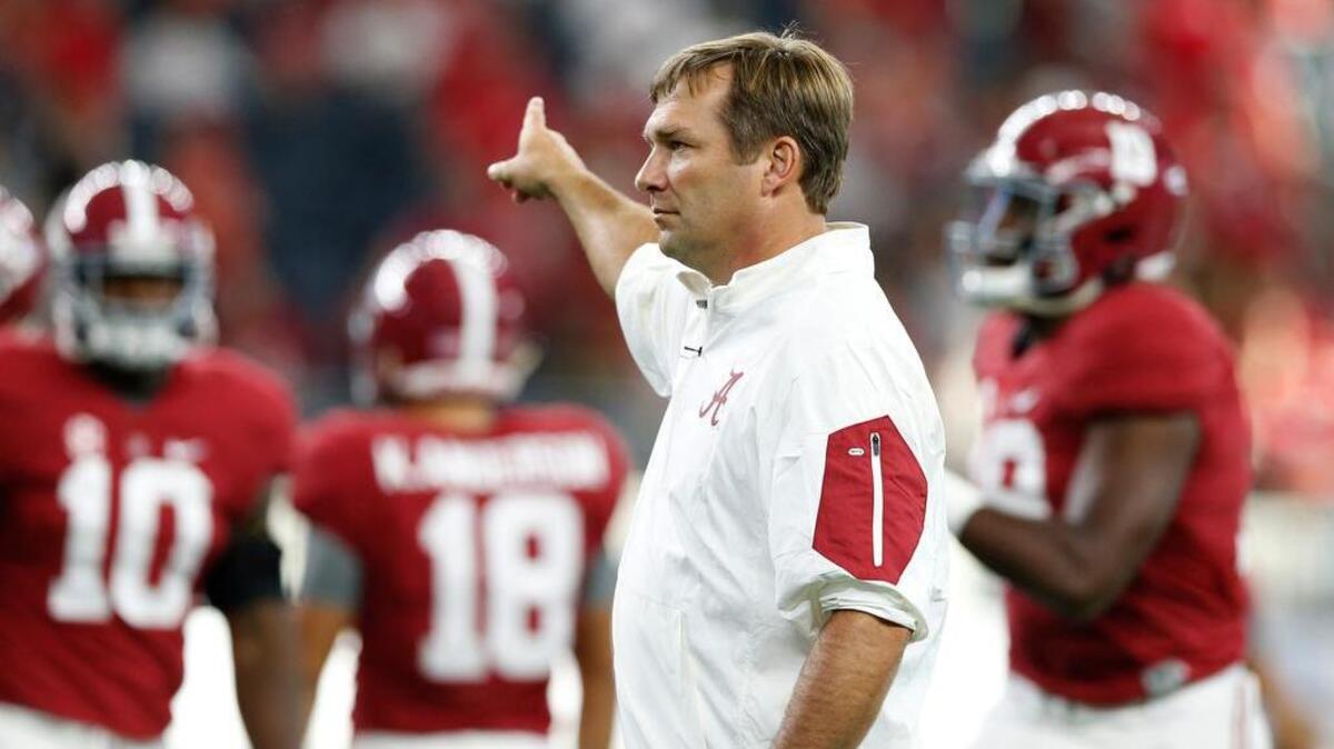 Alabama defensive coordinator Kirby Smart played at Georgia and was an assistant there.