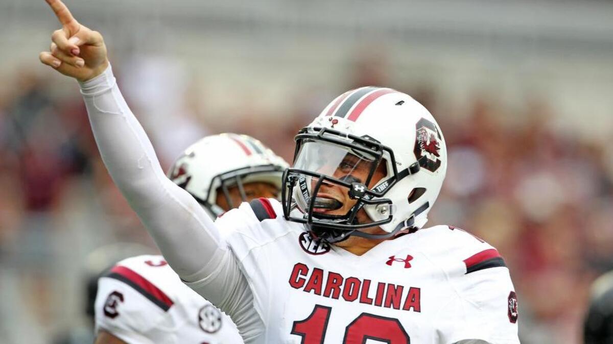 South Carolina quarterback Perry Orth