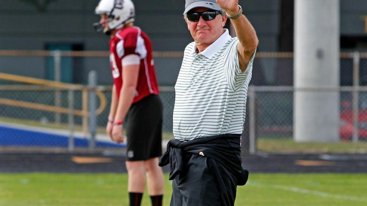 
Steve Spurrier 
