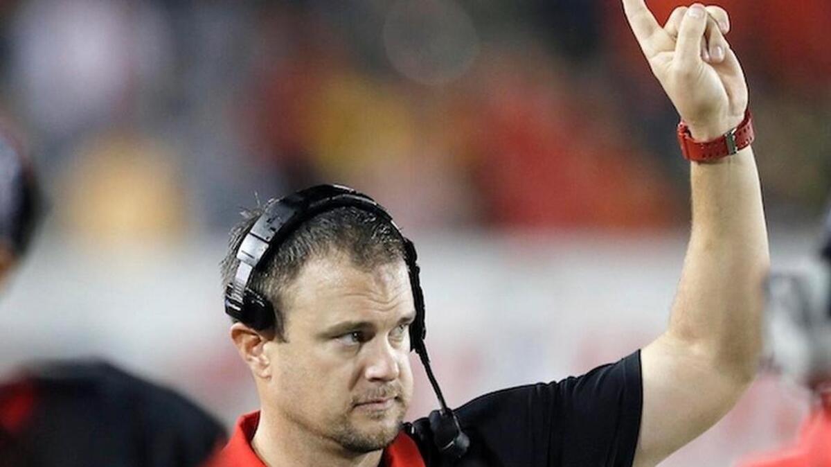 Houston coach Tom Herman.