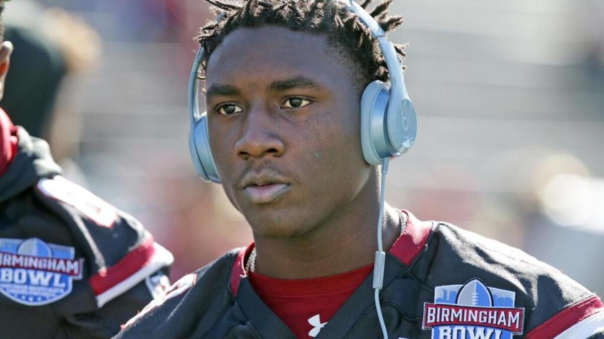 South Carolina receiver Randrecous Davis is ready to step in again for Deebo Samuel.