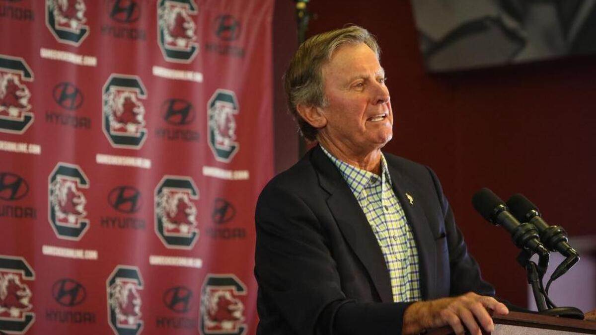 The Gamecocks have to replace Steve Spurrier, who became their winningest all-time coach with 86 wins in 10-plus seasons.