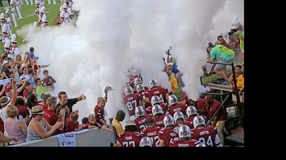 
The Gamecocks play Clemson, North Carolina, UCF and The Citadel in 2015.

