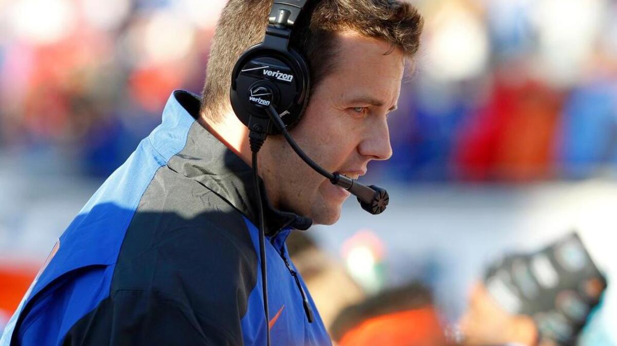 Coleman Hutzler as Florida Gators special teams coordinator in 2014.