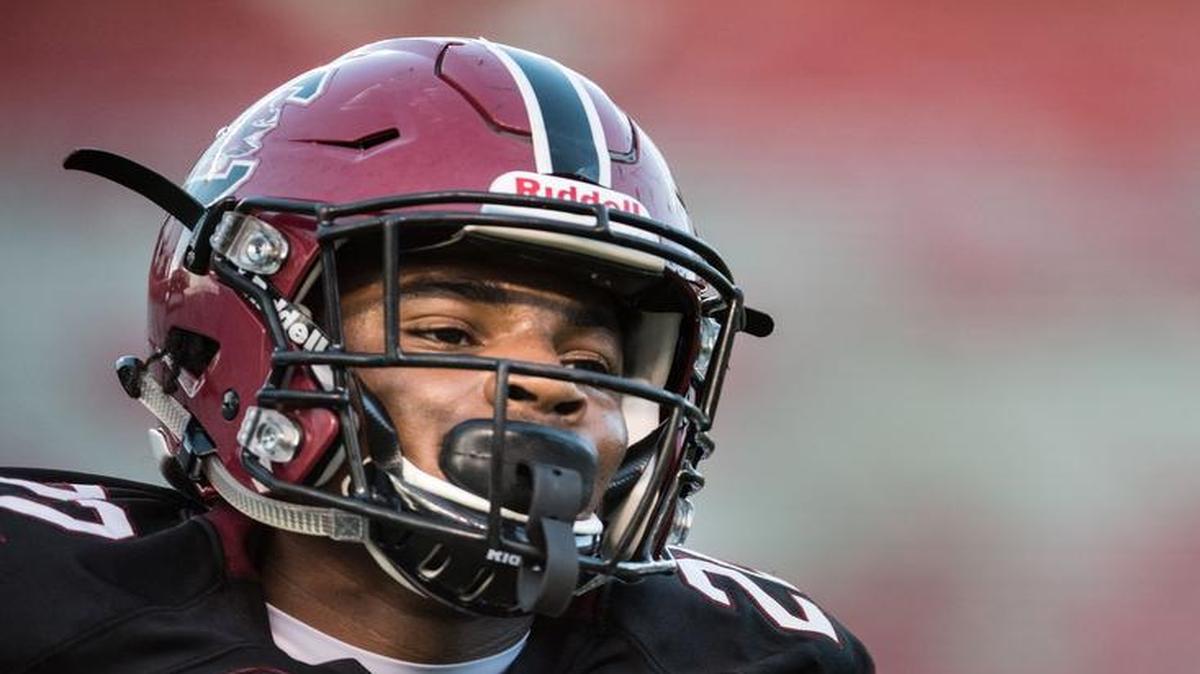 South Carolina cornerback Steven Montac