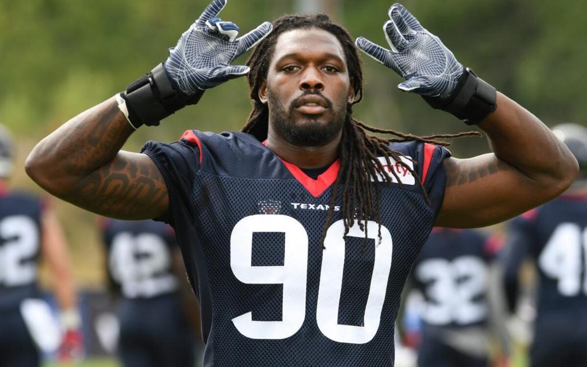 Houston Texans defensive end Jadeveon Clowney finished last season with 52 tackles, including 16 tackles for losses, six sacks and 17 quarterback hits.