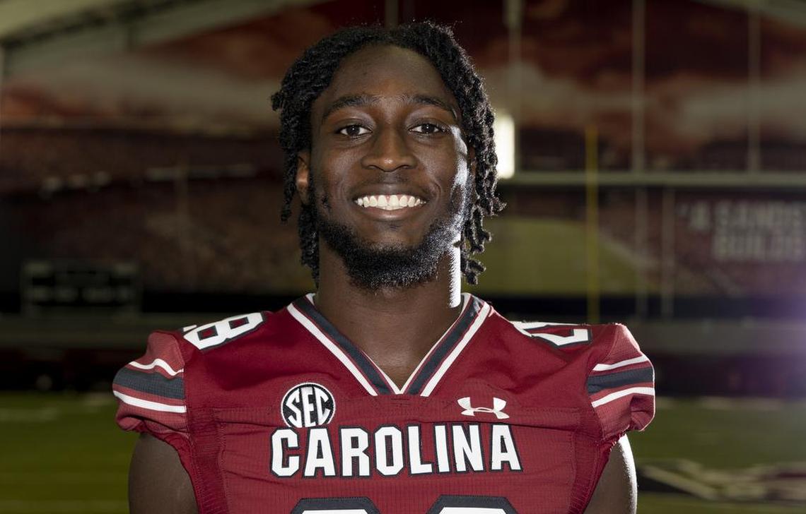 Darius Rush during team media day on Thursday, Aug. 4, 2022 in the Jeri and Steve Spurrier Indoor Practice Facility.