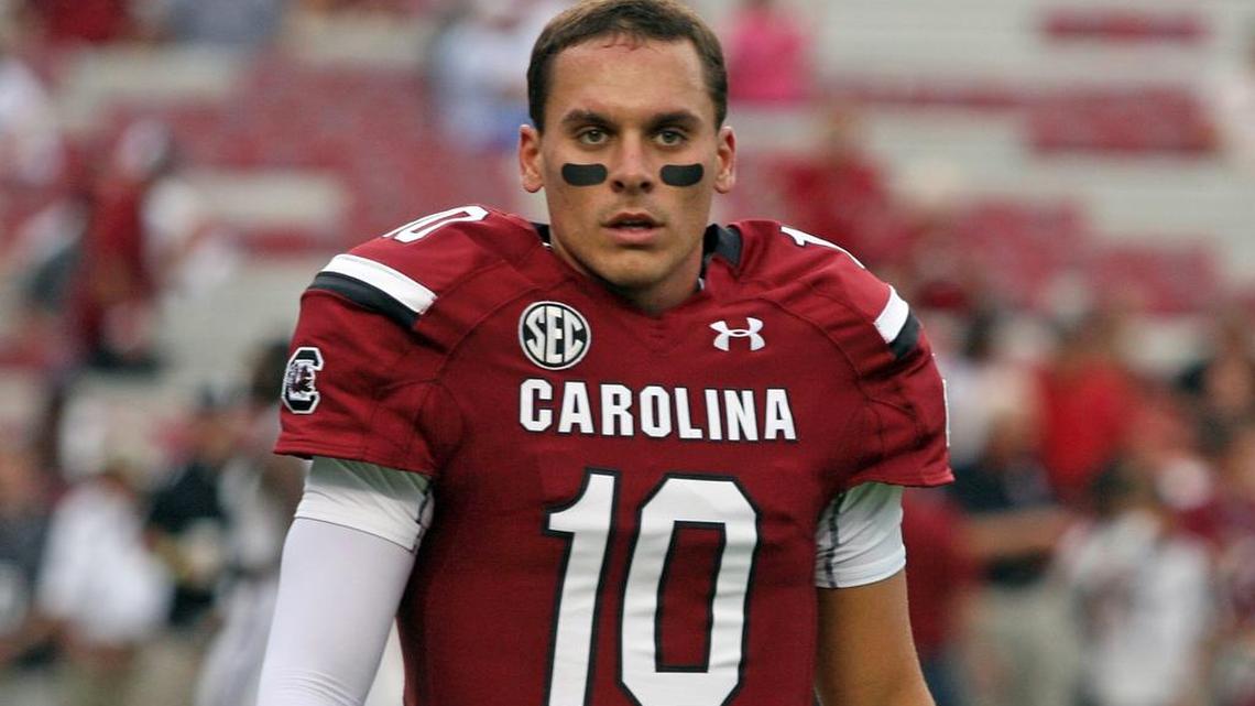 
South Carolina quarterback Perry Orth
