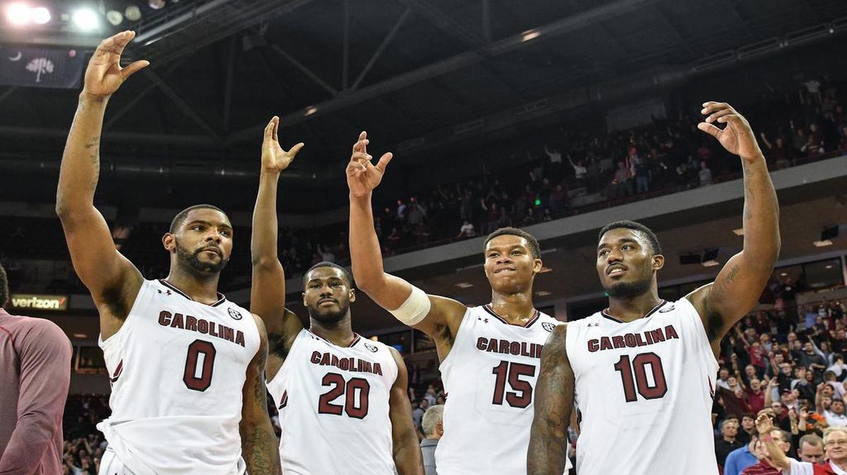 South Carolina is back in the NCAA tournament.