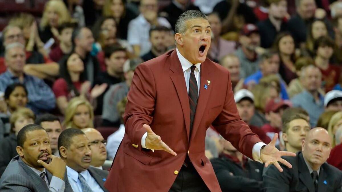 South Carolina head coach Frank Martin