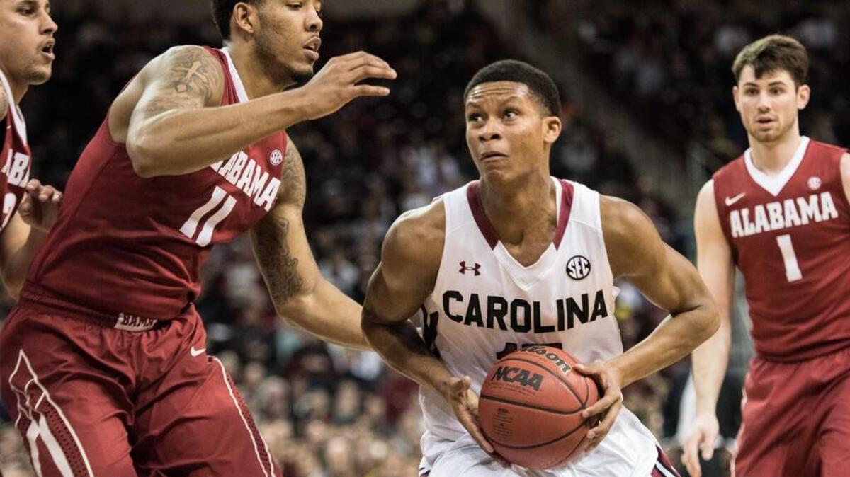 South Carolina guard PJ Dozier (15)