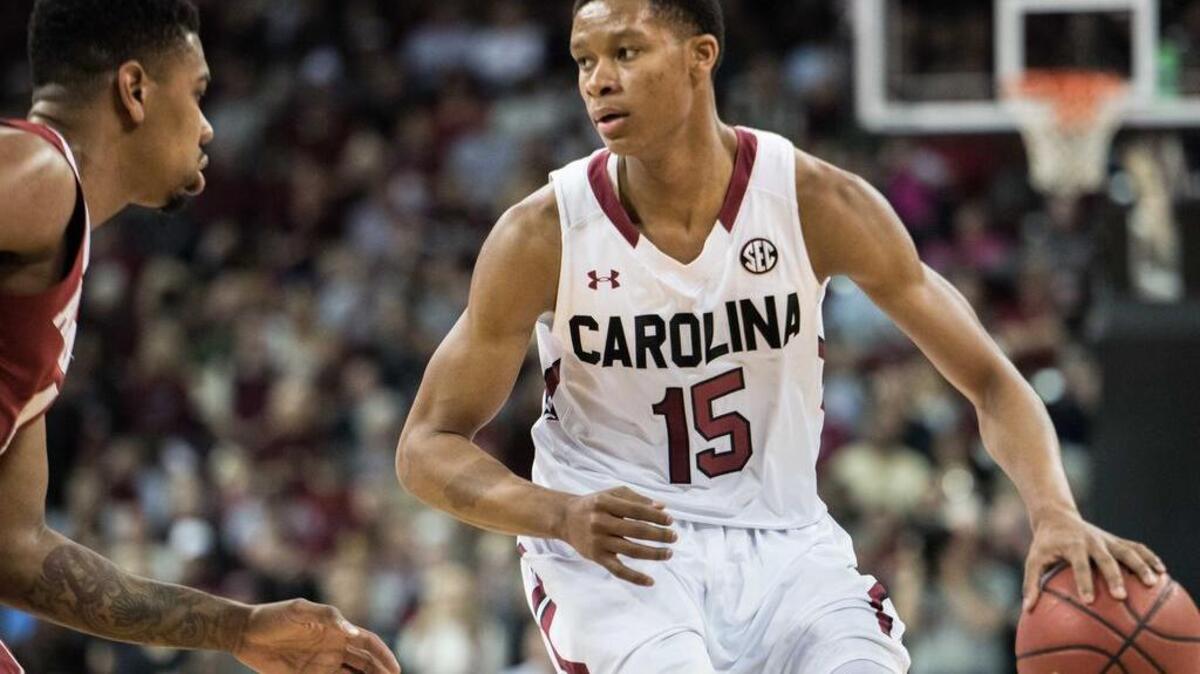 South Carolina guard P.J. Dozier