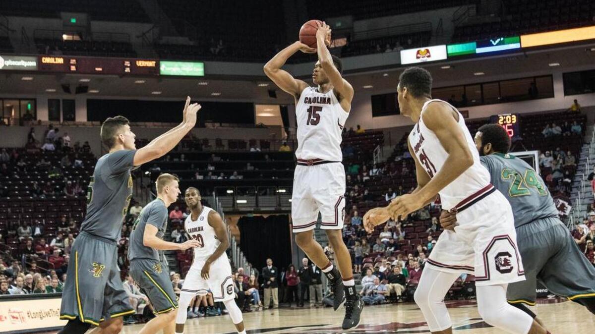 USC’s P.J. Dozier is coming off two strong performances, and will be looked to more with the No. 19 Gamecocks missing Sindarius Thornwell.