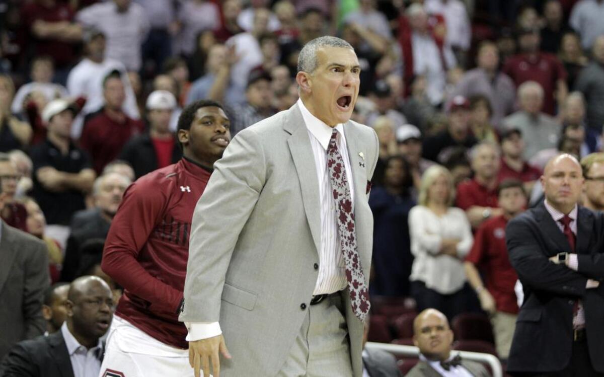 South Carolina Gamecocks head coach Frank Martin