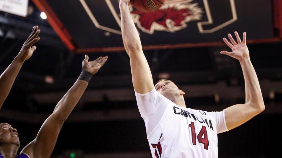 The South Carolina men hosts USF at 4 p.m. Saturday.