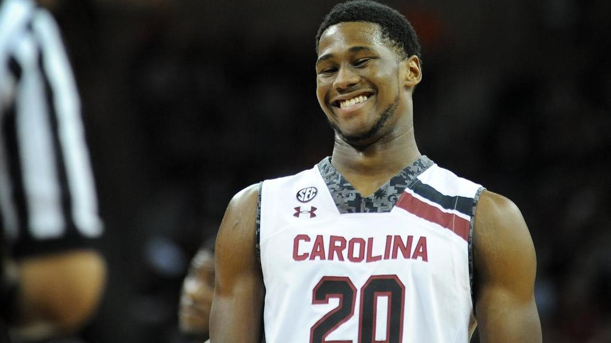 South Carolina senior Justin McKie