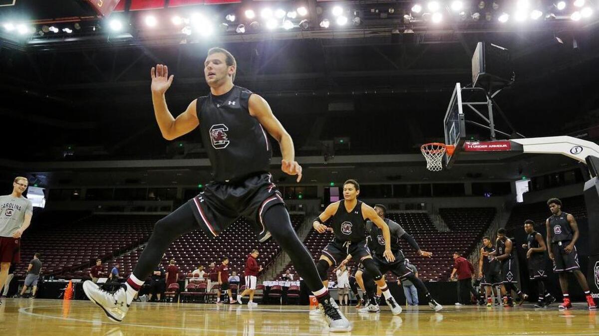South Carolina's Mindaugas Kacinas