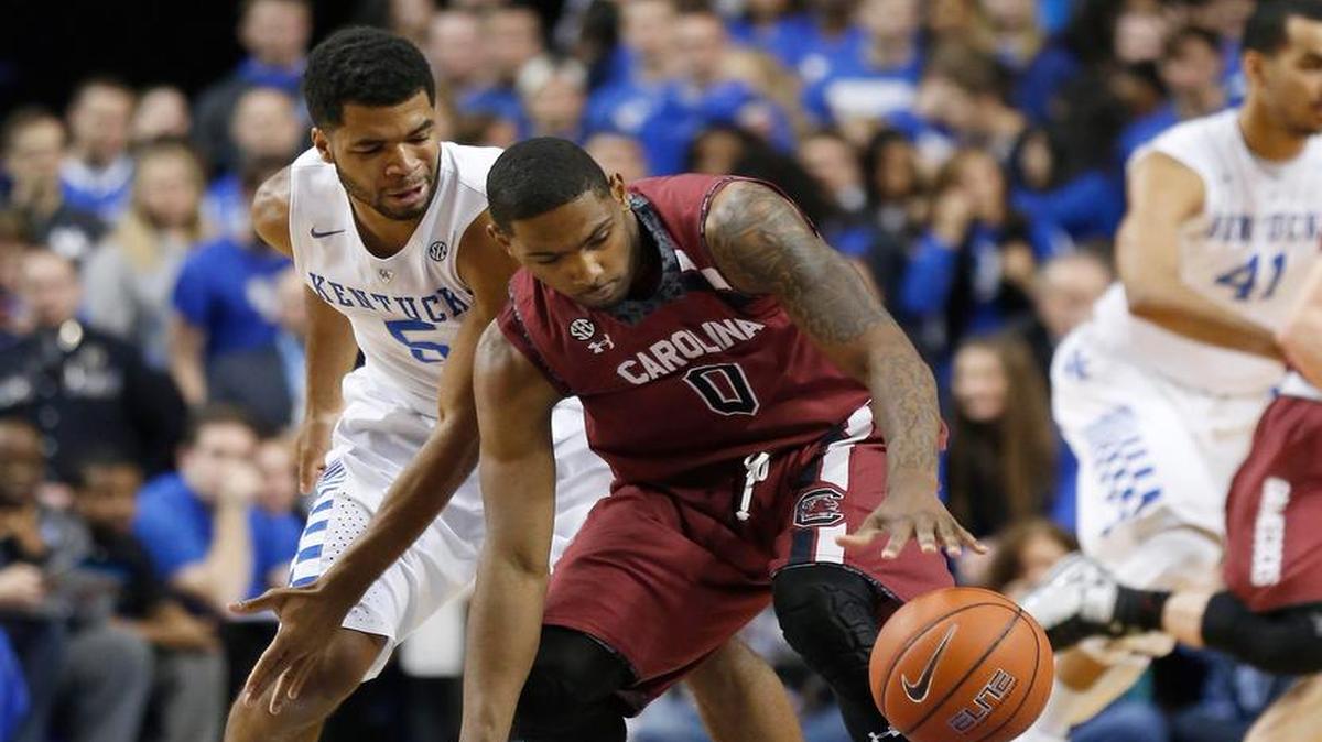 Sindarius Thornwell and the Gamecocks face Kentucky on Saturday.