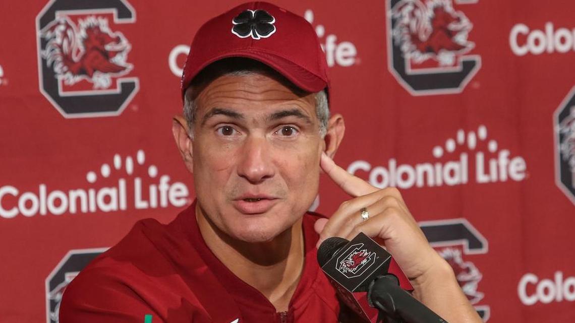 South Carolina men’s basketball coach Frank Martin 6/29/17