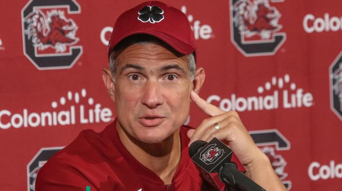 South Carolina men’s basketball coach Frank Martin 6/29/17