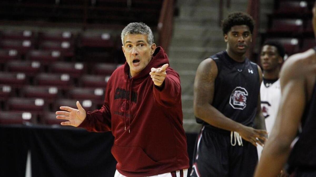 South Carolina head basketball coach Frank Martin