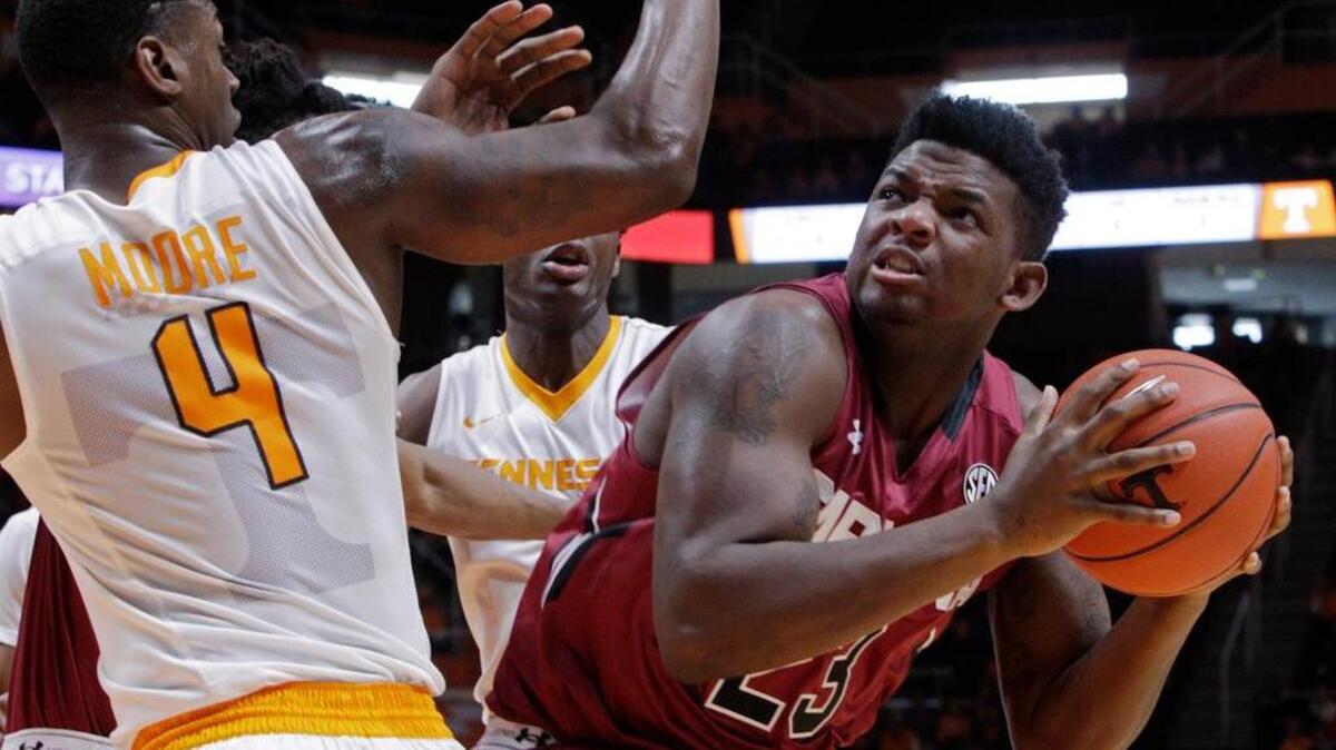 South Carolina hosts Mississippi State and Alabama this week.