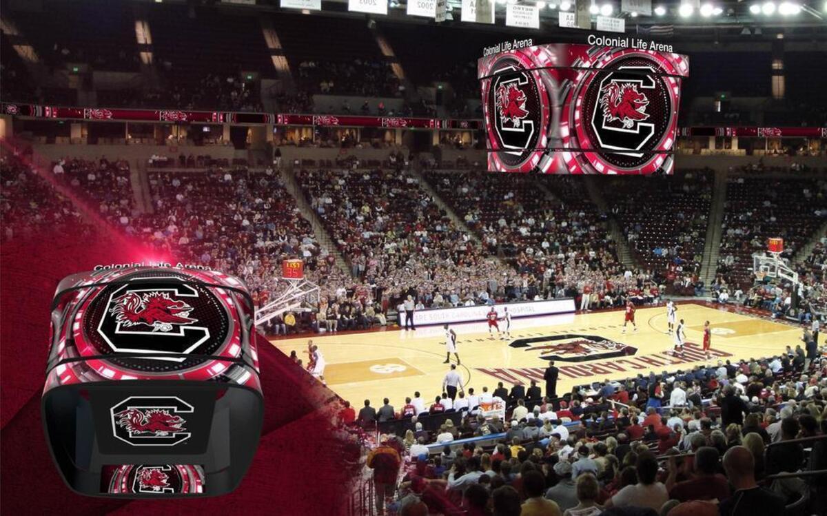 A new video board is being installed at Colonial Life Arena this summer.