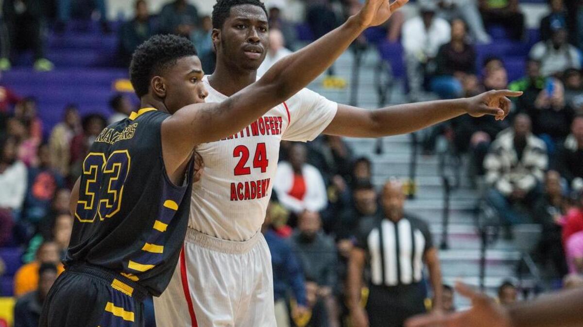 University of South Carolina signee and 22ft Academy forward Sedee Keita (24)