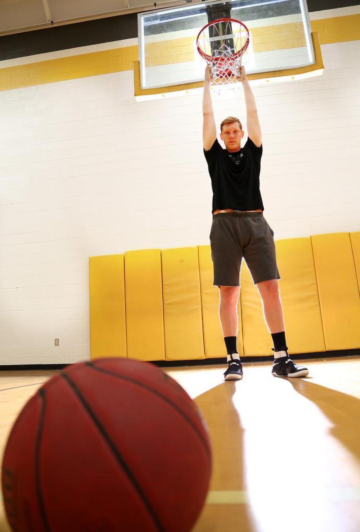 South Carolina basketball signee Jason Cudd, a 7-foot-1 center out of Socastee.