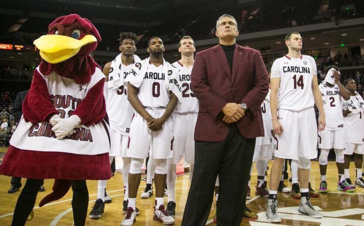 Frank Martin and the Gamecocks will hold a selection show watch party on Sunday evening.