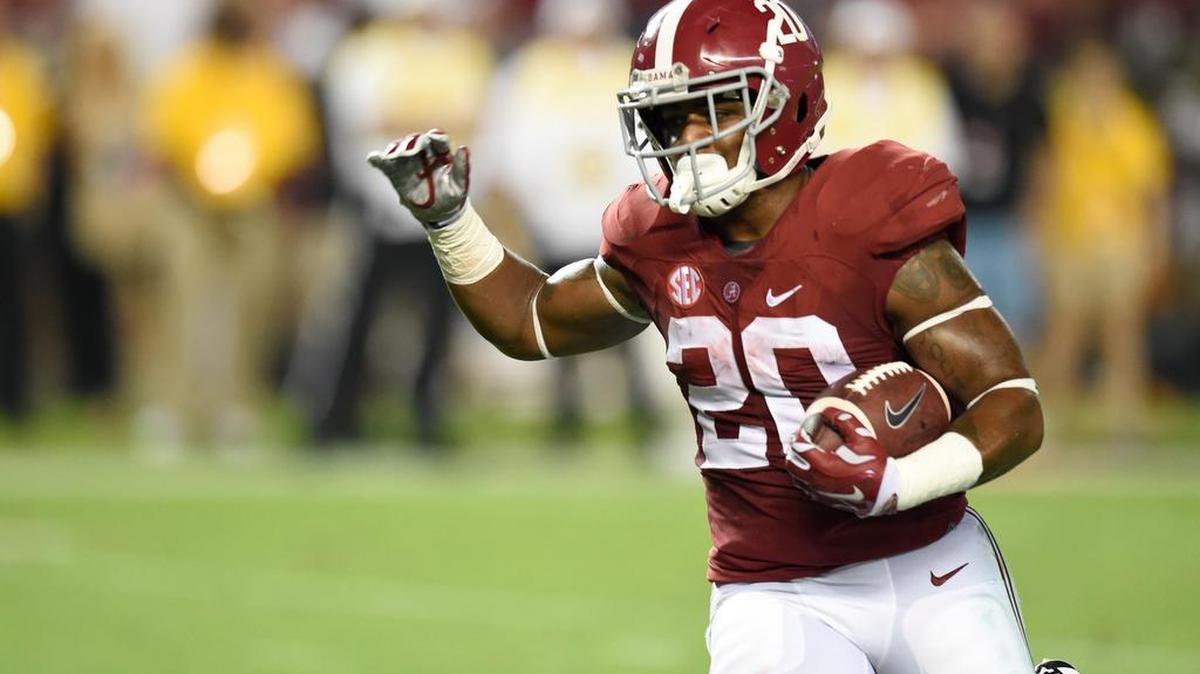 Running back Tyren Jones with Alabama in 2014.