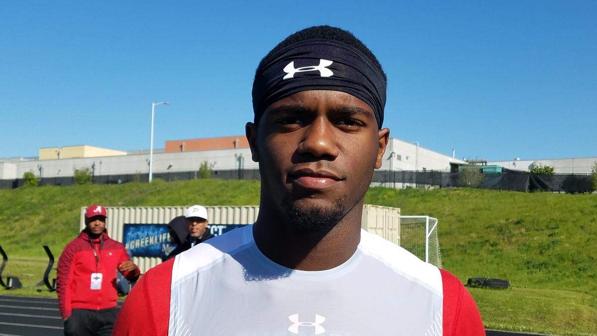 Myers Park High receiver Porter Rooks